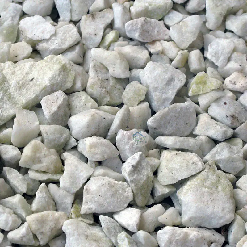 Piedra Blanca Fina Decorativa