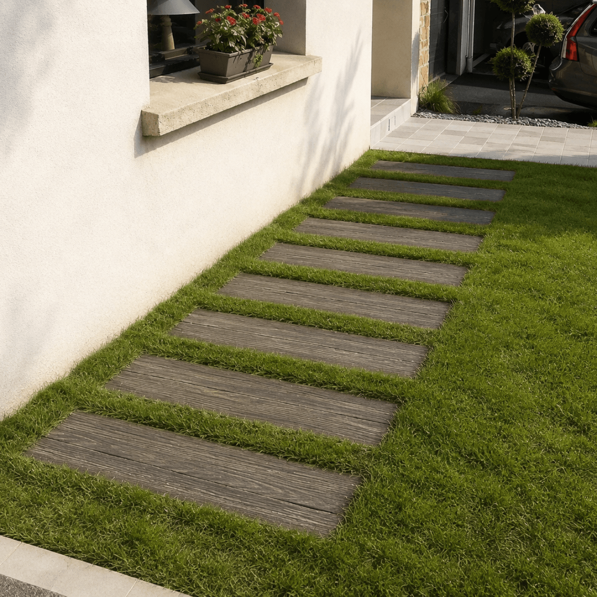 Pisos de Cemento Imitación Madera